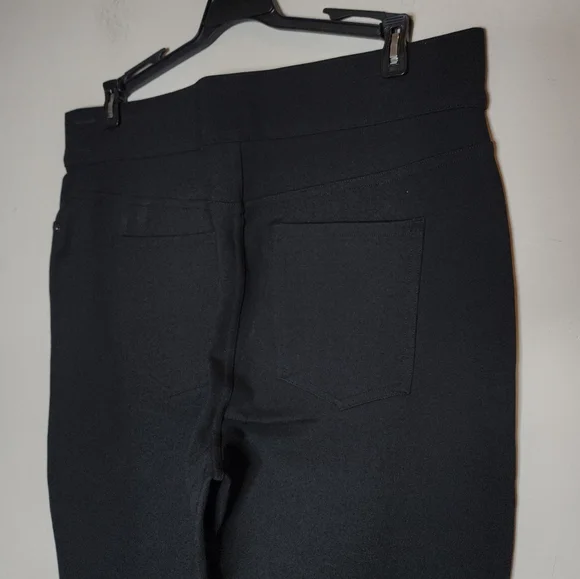 SPANX The Perfect Black Ponte Ankle Pant Pull-On Slimming Size XL 20202R